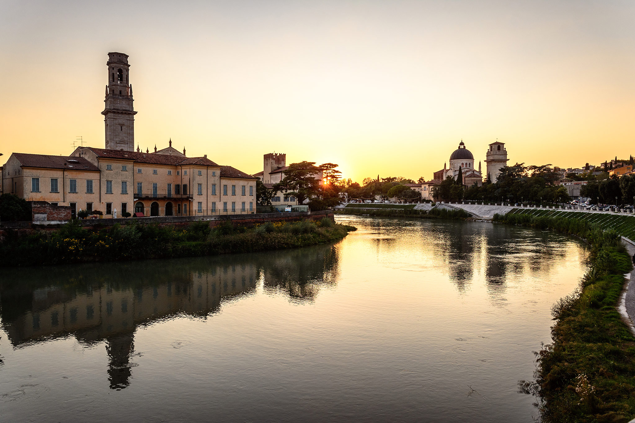 Ponte Pietra & Castel San Pietro, Verona
